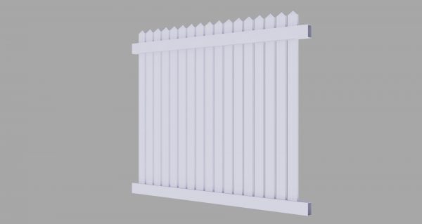 PVC Picket Fencing