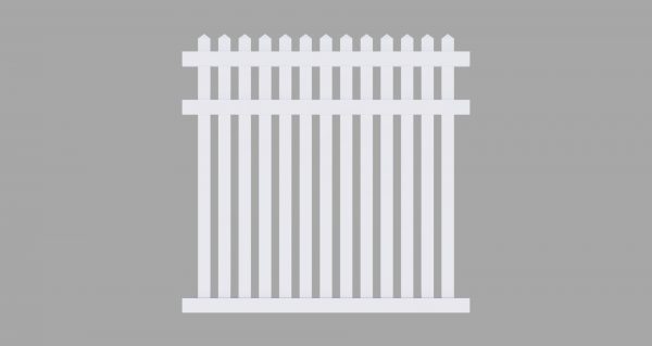 PVC Picket Fencing