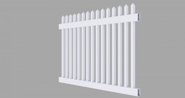 PVC Palisade Fencing