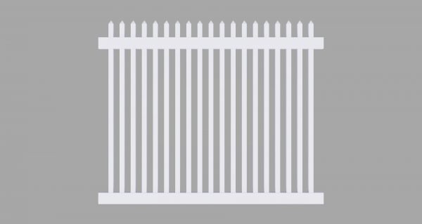 PVC Palisade Fencing